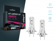 KIT LED H7 NO FANALE 25W 6000K 2500LM OMEGA