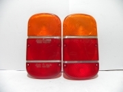 COPPIA TRASPARENTI-PLASTICHE POSTERIORE FIAT 616-650-682-690