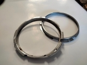 COPPIA GHIERA FARI ALFA ROMEO GIULIA I SERIE CROMATE