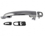 MANIGLIA PORTA FORD KA DAL 2008 IN POI 3 porte ANTERIORE SINISTRO LATO GUIDA IN PLASTICA CROMATA