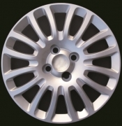 COPPE RUOTA FIAT GRANDE PUNTO PUNTO EVO DAL 2008 IN POI DIAMETRO 15 4 PEZZI