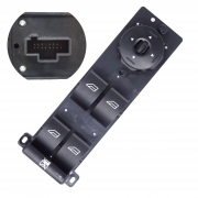 PULSANTIERA ALZACRSTALLO COMPLETA FORD FOCUS 2005 SINISTRO LATO GUIDA 14 FILI