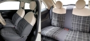 COPRISEDILE FIAT 500 DAL 2007 3P COLORE CREMA PIOMBO SCOZIA SERIE COMPLETA